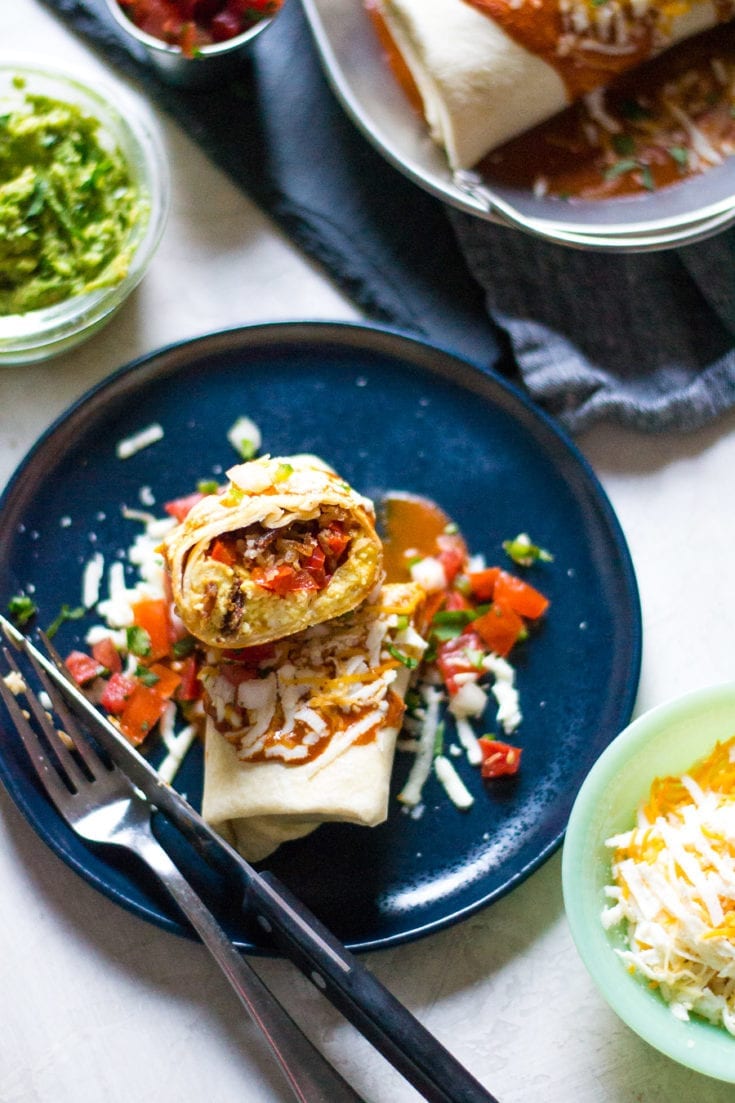 Breakfast Burrito Suizo Sarcastic Cooking