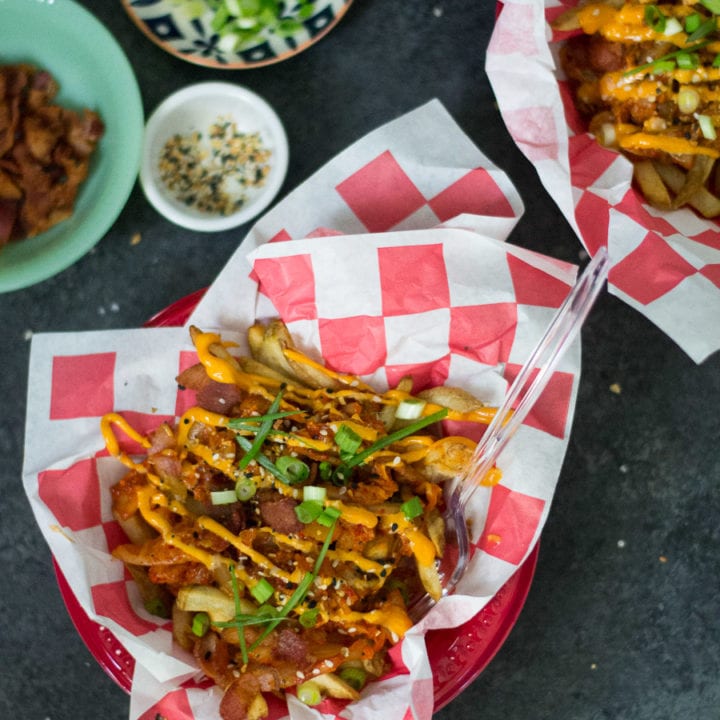 Bacon Kimchi Fries | Sarcastic Cooking