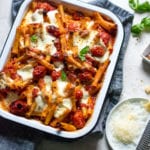 Burst Tomato Baked Ziti