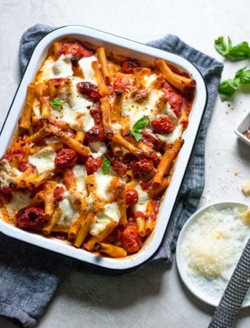 Burst Tomato Baked Ziti | Sarcastic Cooking