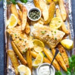 Oven Baked Fish and Chips