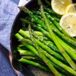 Brown Butter Lemon Asparagus