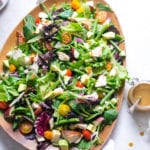 House Salad with Rotisserie Chicken