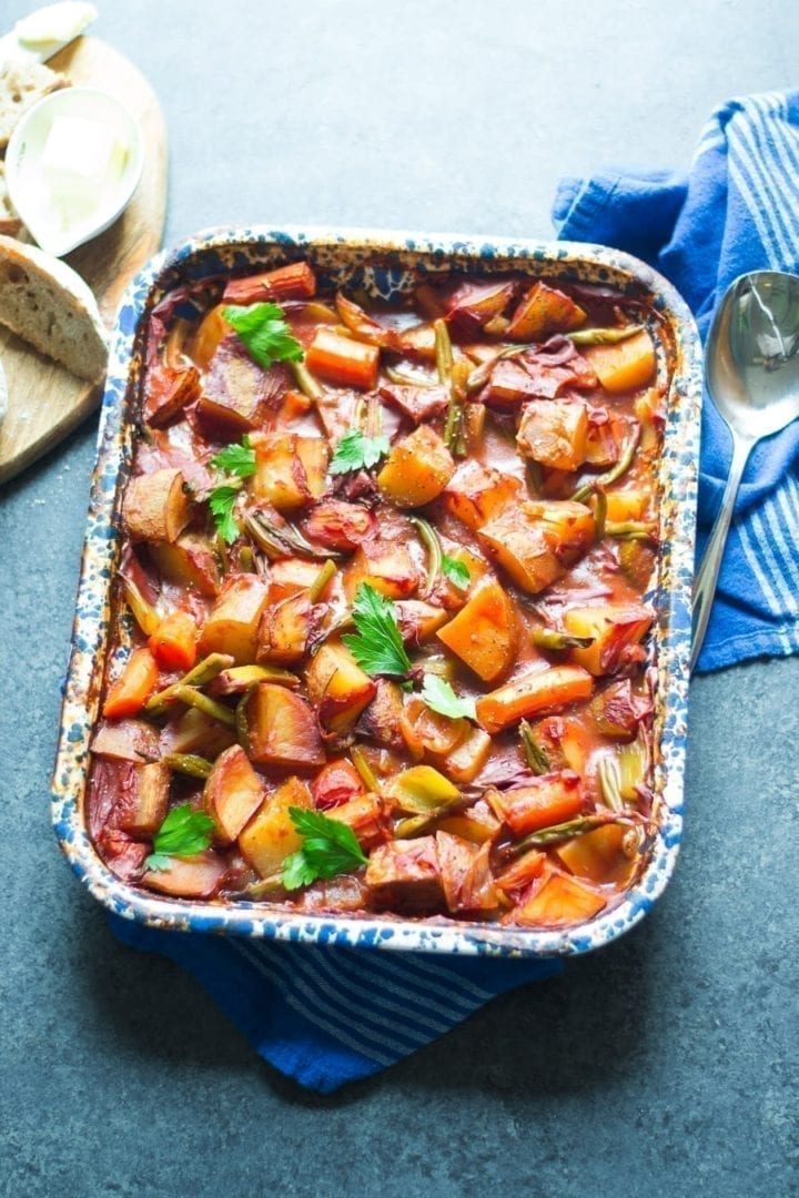 Slow Cooked Vegetable Stew Sarcastic Cooking