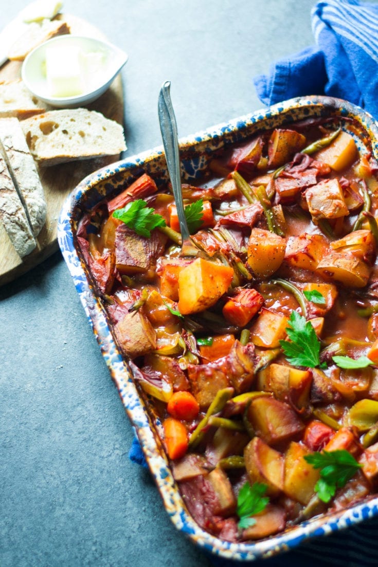 Slow Cooked Vegetable Stew Sarcastic Cooking