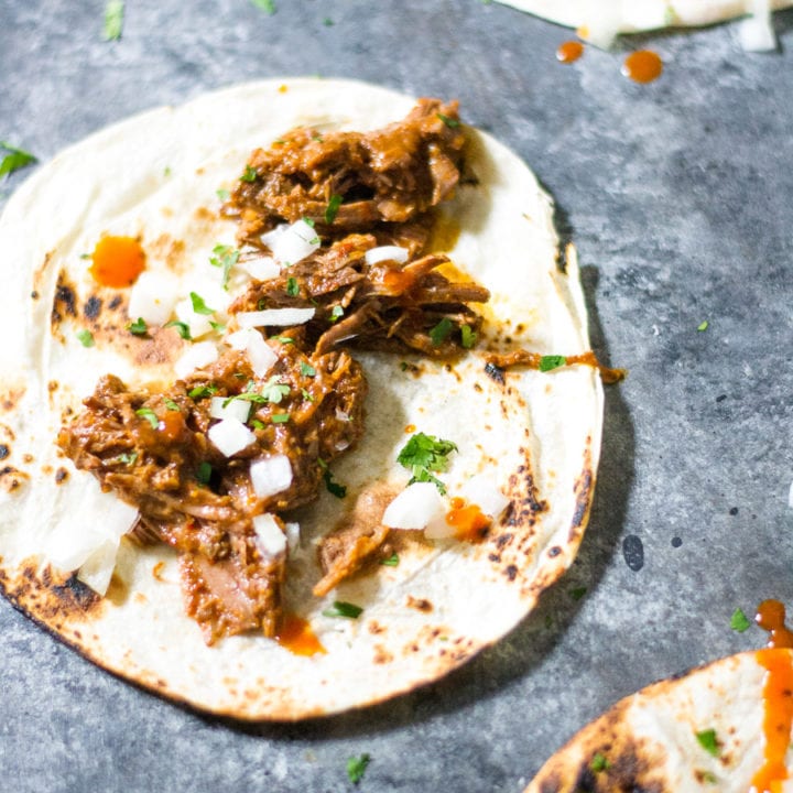 slow cooker barbacoa taco | sarcastic cooking