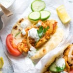 Oven Roasted Chicken Gyros