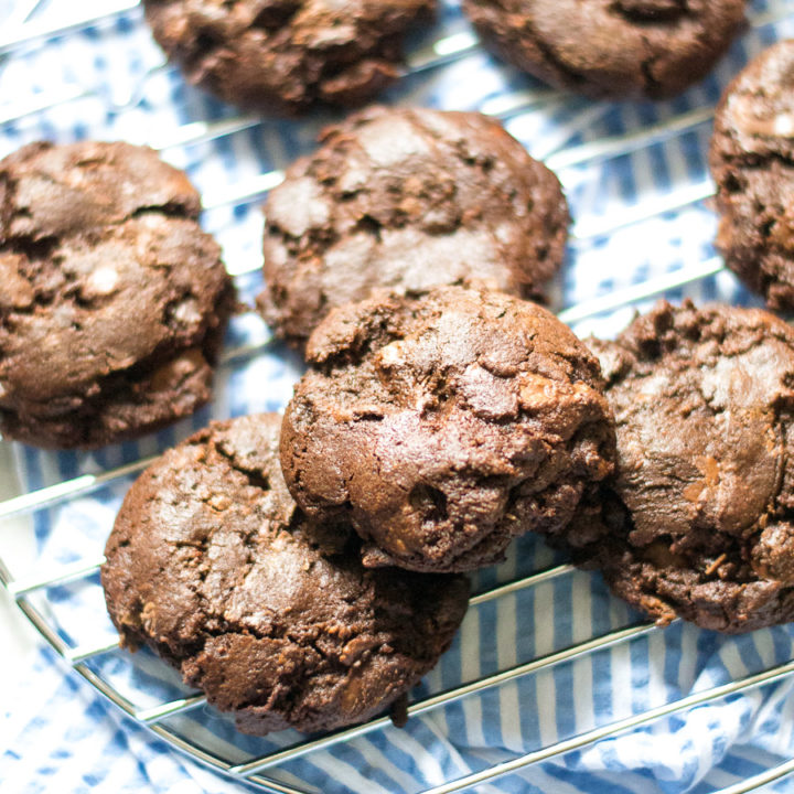 Double Chocolate Chip Cookies | Sarcastic Cooking