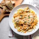 Spinach and Artichoke Vodka Sauce
