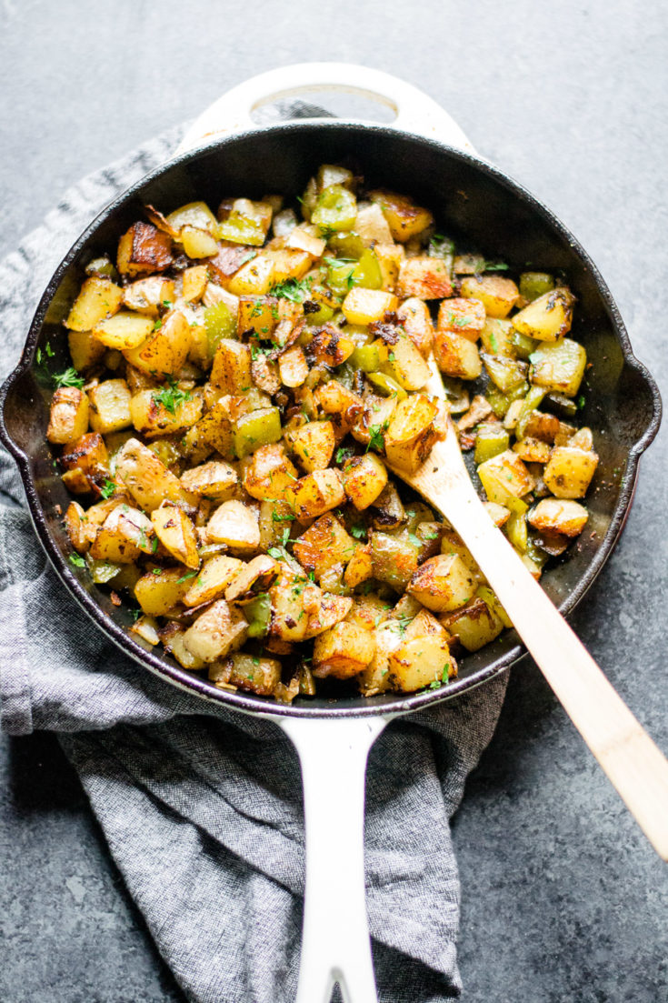 Classic Skillet Breakfast Potatoes Sarcastic Cooking