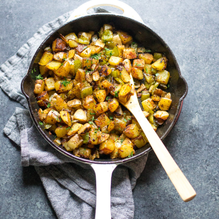 Best Skillet Breakfast Potatoes - Downshiftology