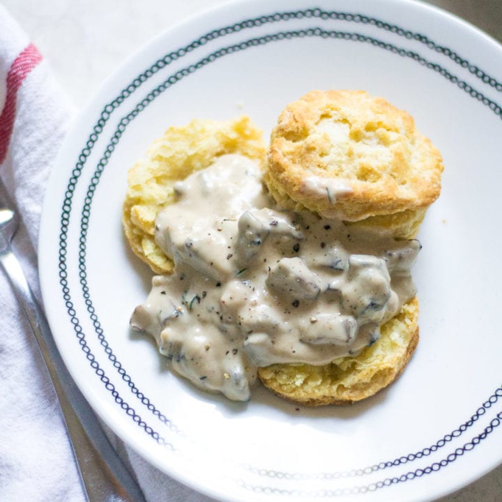 Buttermilk Biscuits and Gravy | sarcastic cooking