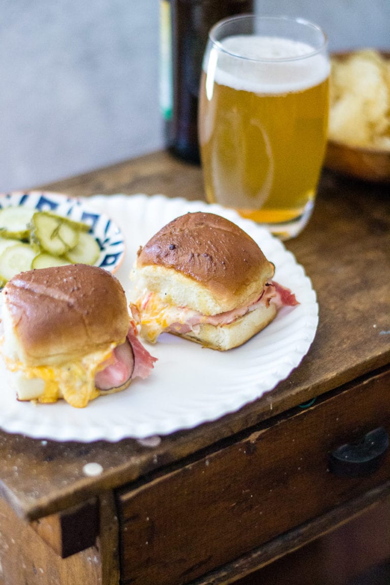 Ham and Green Chili Pimento Cheese Sliders Sarcastic Cooking