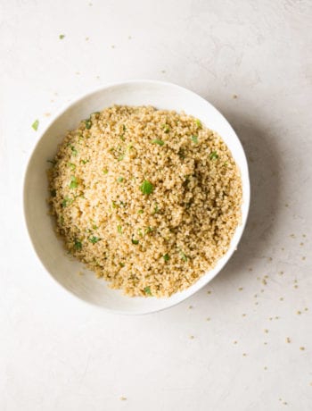 Instant Pot Cilantro Lime Quinoa | Sarcastic Cooking