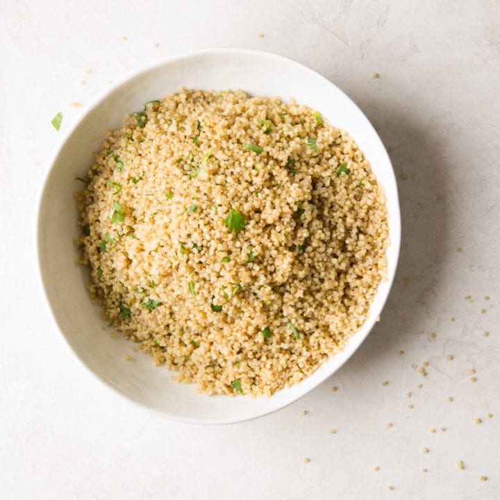 Instant Pot Cilantro Lime Quinoa | Sarcastic Cooking