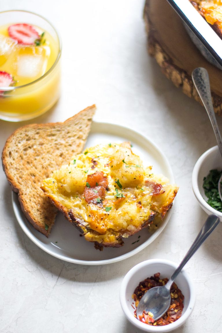 Bacon, Egg, & Cheese Tater Tot Casserole Sarcastic Cooking