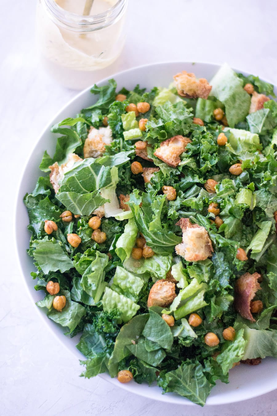 Vegan Kale Caesar Salad Sarcastic Cooking