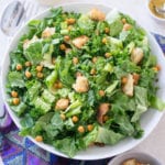 Vegan Kale Caesar Salad