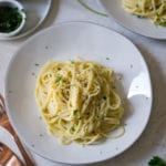 Caesar Salad Spaghetti