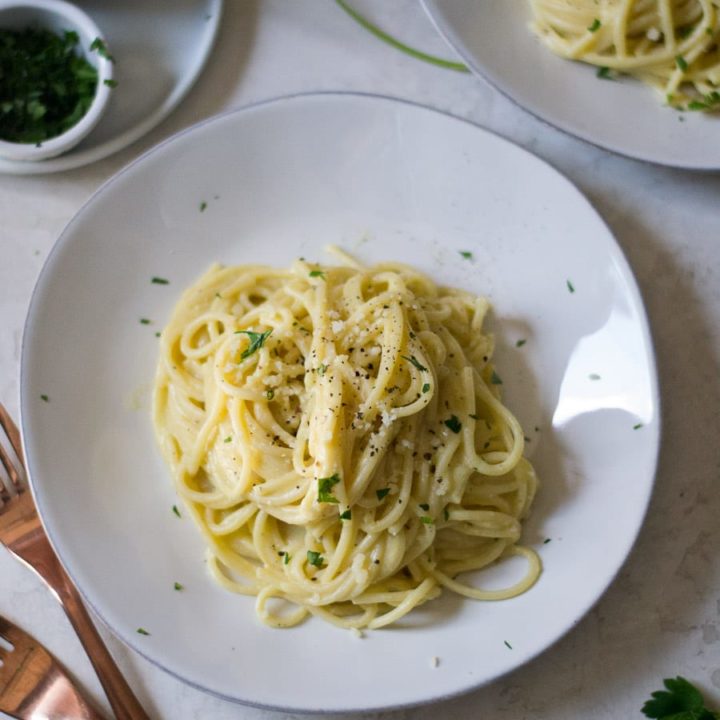 Caesar Salad Spaghetti - Sarcastic Cooking