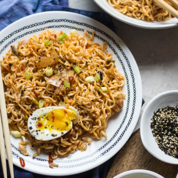 Brown Butter Kimchi Ramen | Sarcastic Cooking