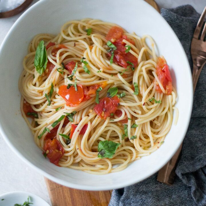 Fresh Tomato and Lemon Pasta | Sarcastic Cooking