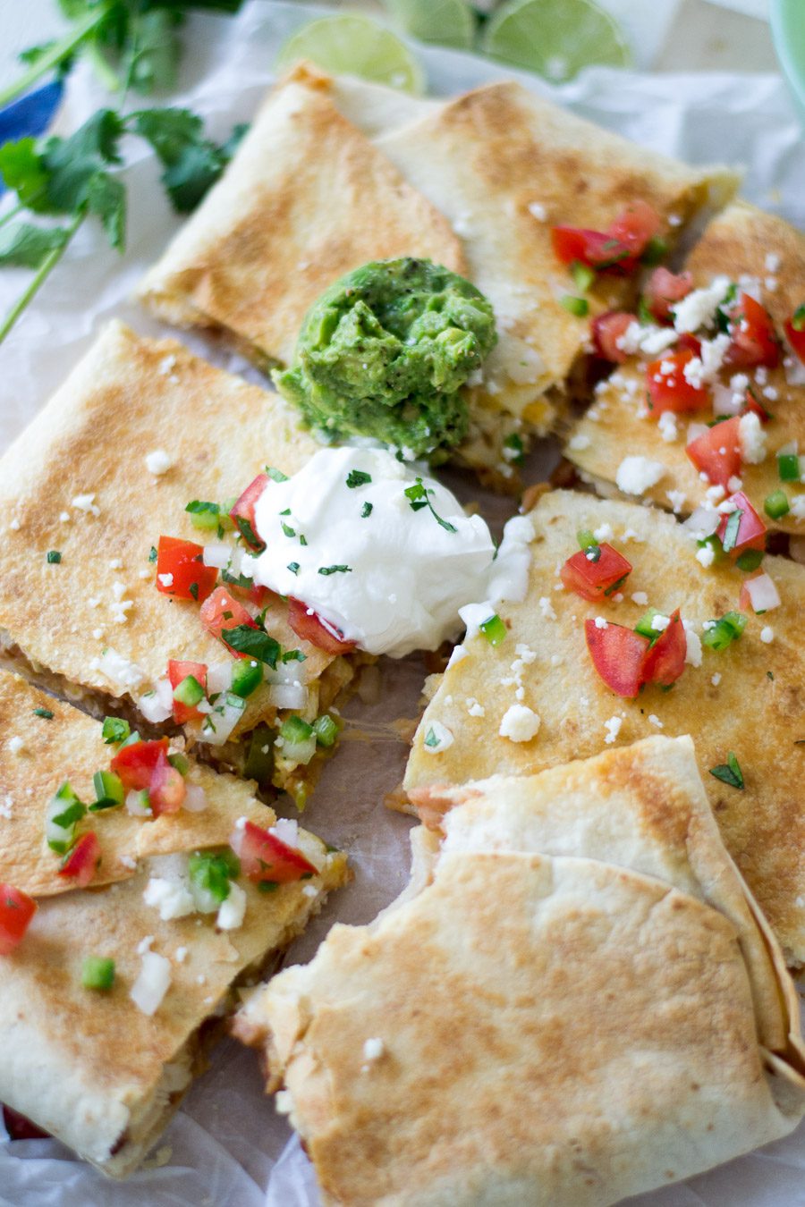 Sheet Pan Quesadillas