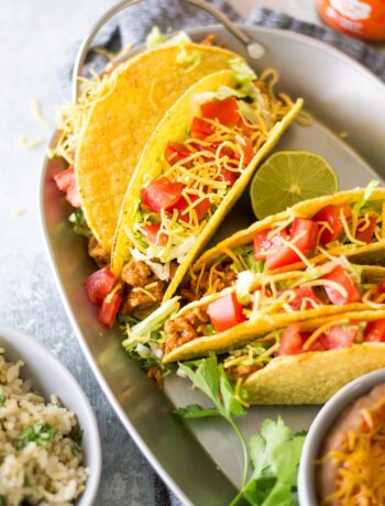 Copycat Taco Bell Ground Turkey Tacos | Sarcastic Cooking