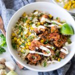Skillet Street Corn Salmon