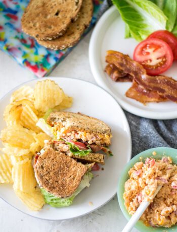 Pimento Cheese BLT Sandwich | Sarcastic Cooking