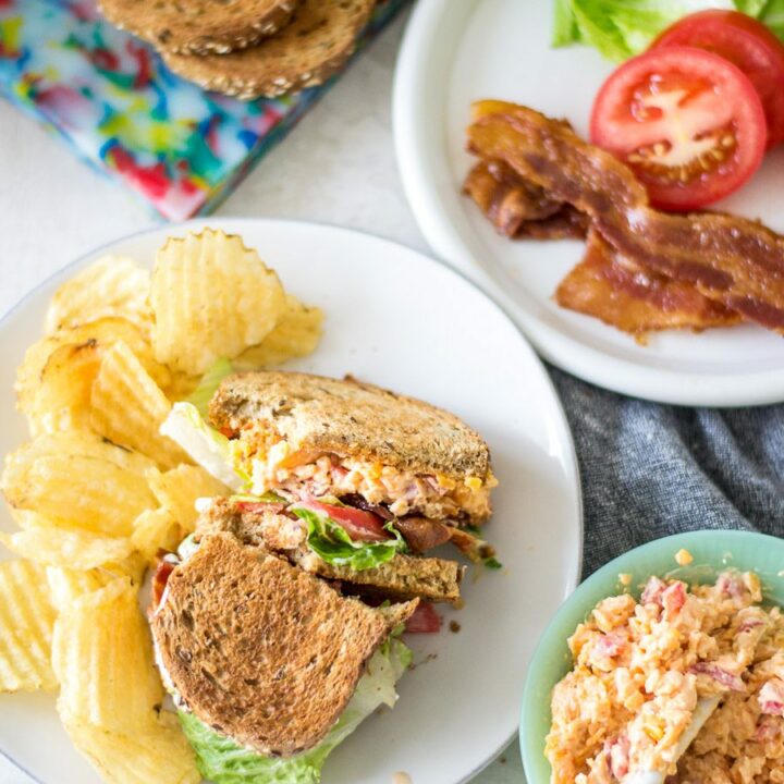 Pimento Cheese BLT Sandwich | Sarcastic Cooking