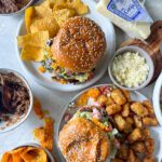 Taco Salad Veggie Burgers