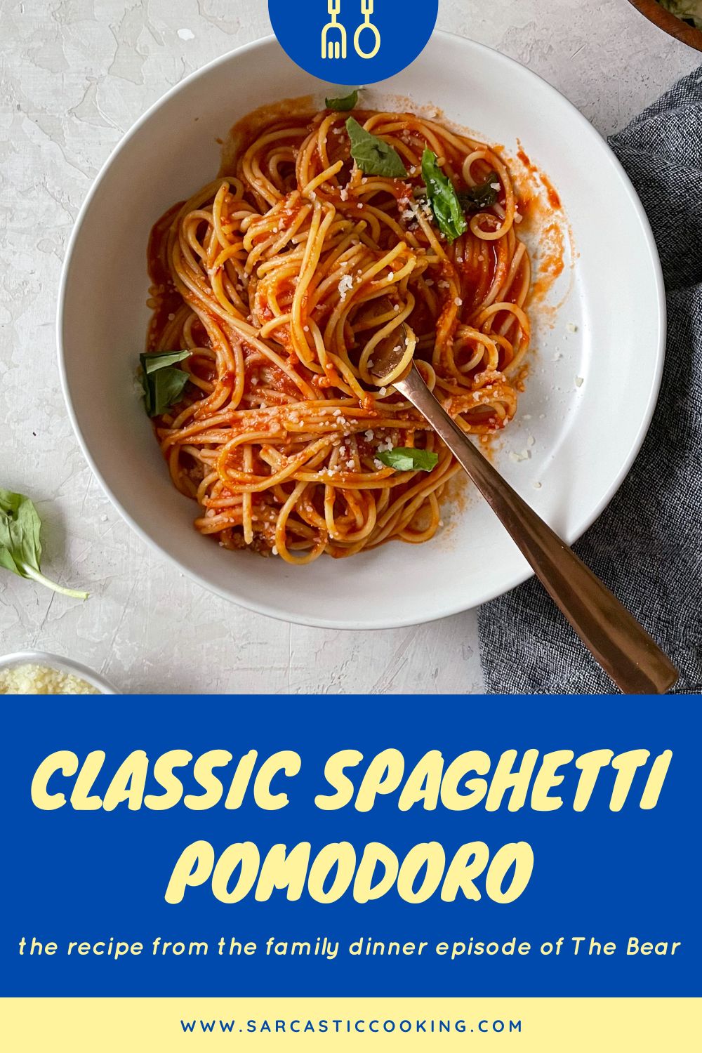 Spaghetti Pomodoro from The Bear | Sarcastic Cooking