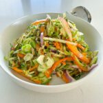 Bell Pepper and Brussels Sprout Salad