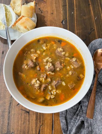 Beef and Barley Soup | Sarcastic Cooking