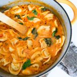 Creamy Tomato Tortellini Soup