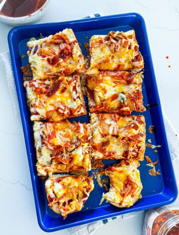 BBQ Kimchi French Bread Pizza | Sarcastic Cooking