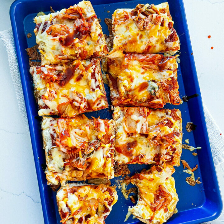 BBQ Kimchi French Bread Pizza | Sarcastic Cooking