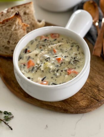 Chicken and Wild Rice Soup | Sarcastic Cooking