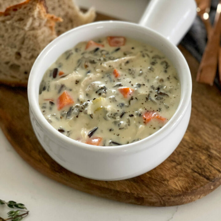 Chicken and Wild Rice Soup | Sarcastic Cooking