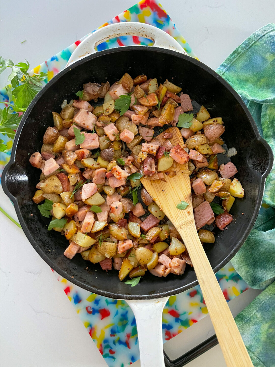 Leftover Baked Ham Hash Sarcastic Cooking