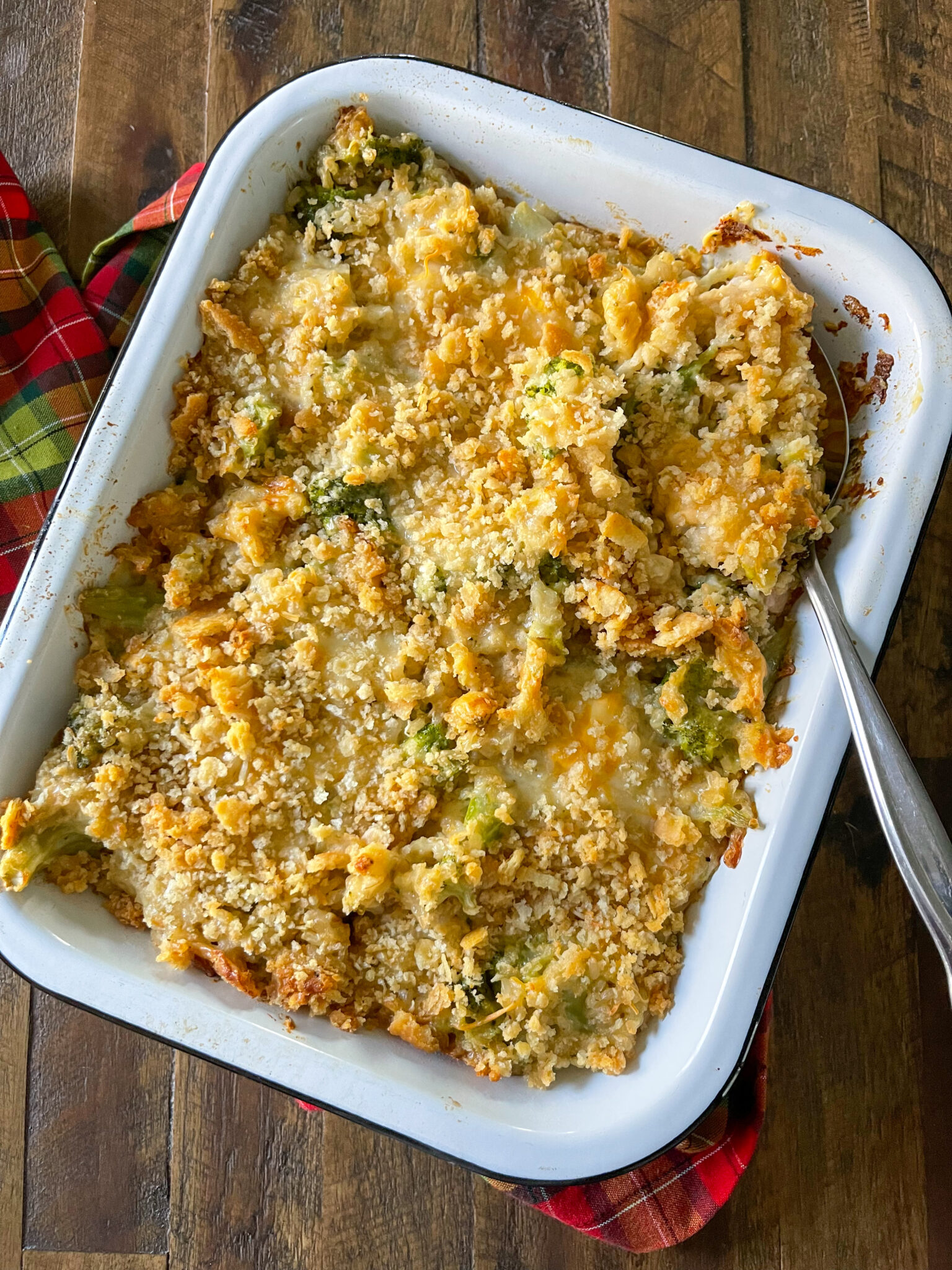 Cheesy Broccoli and Rice Casserole