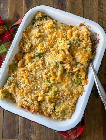 Cheesy Broccoli and Rice Casserole | Sarcastic Cooking