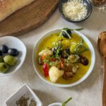 Olive Oil and Pickled Vegetables